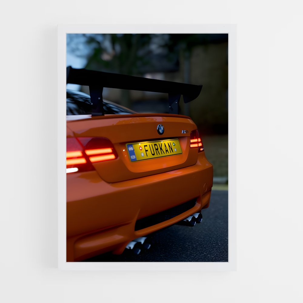 Poster M3 GTS Dream – affiche BMW (vue 3)